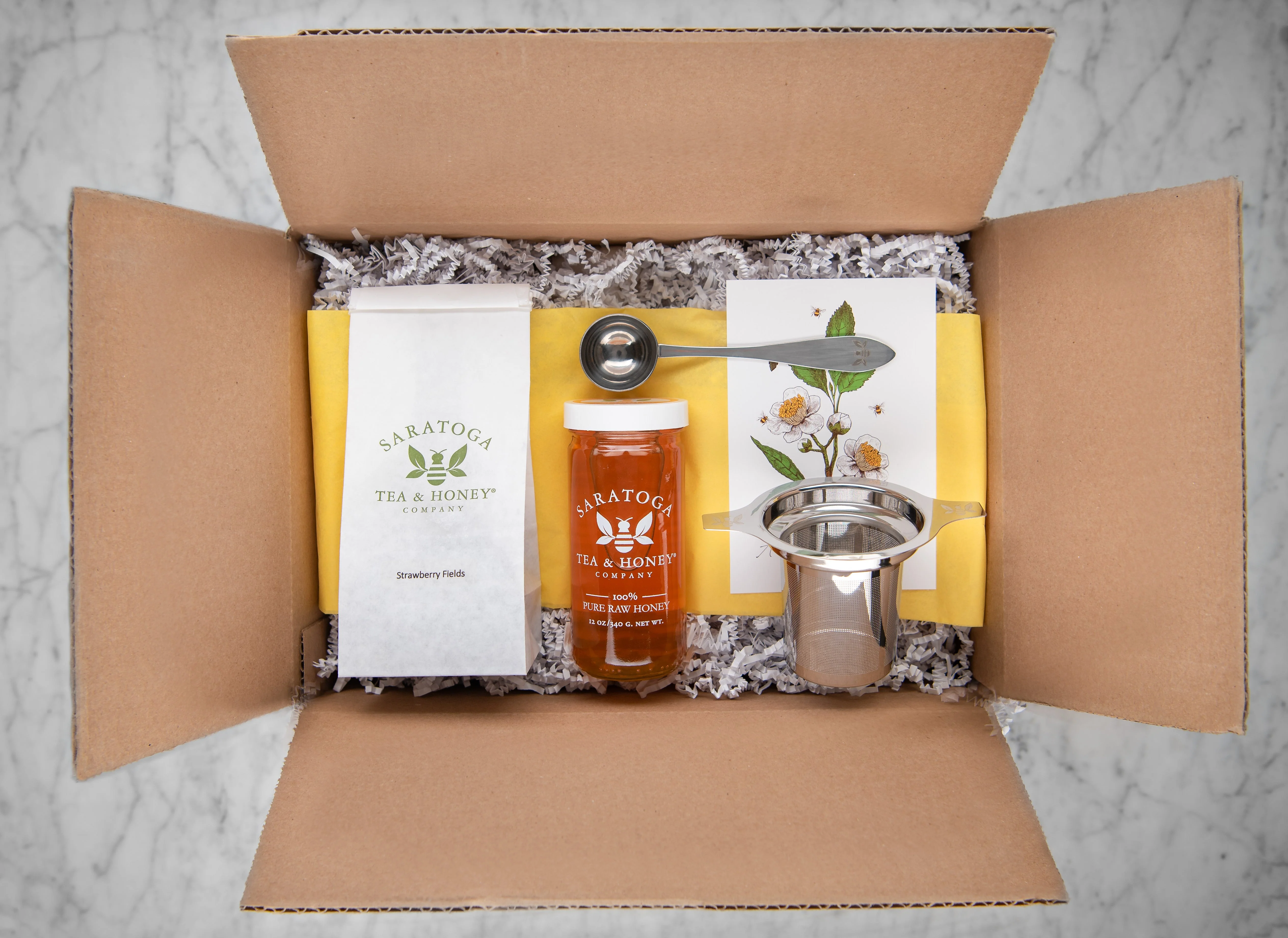 Four Seasons of Tea & Honey Gift Set - Image 3
